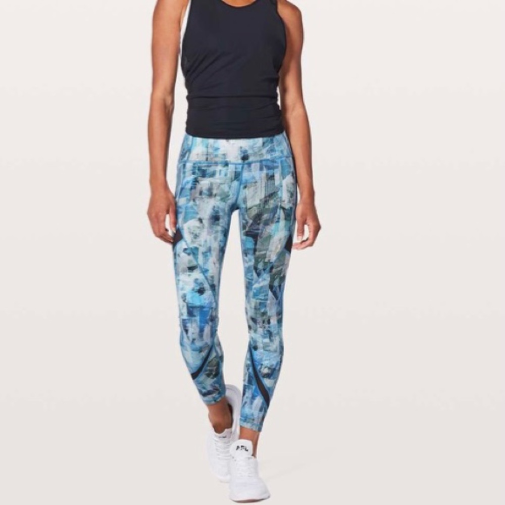 EUC Lululemon On Pace Tight 7/8 25”